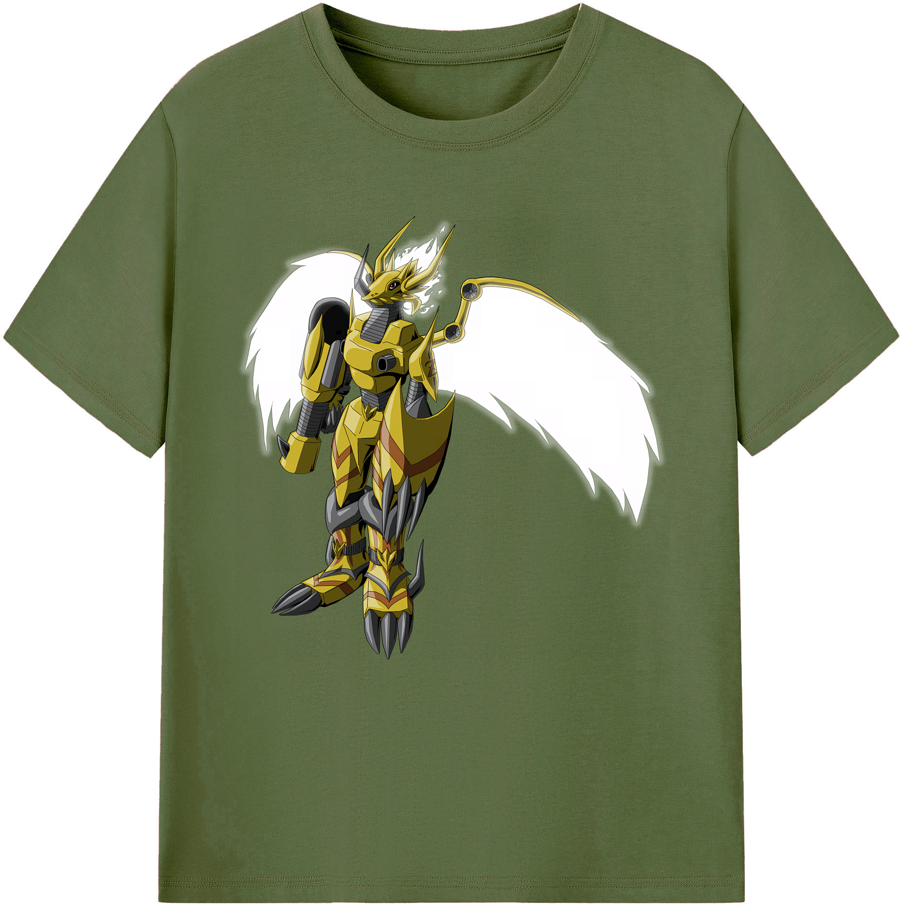 （画像用） Digimon デジタルモンスター/デジモン 綿100％半袖Tシャツ（フロントプリント）